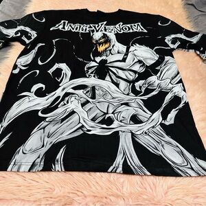 Anti-Venom Graphic Black Shirt